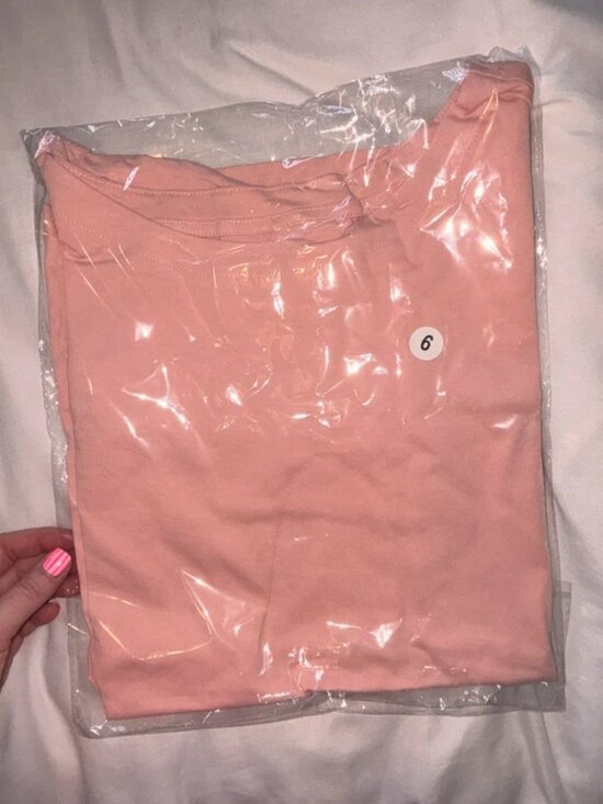 Tops - NEXT Light pink cap sleeve T-shirt - size women’s 6 - BNWT